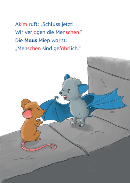 Leselöwen 1. Klasse - Fledermaus im Anflug