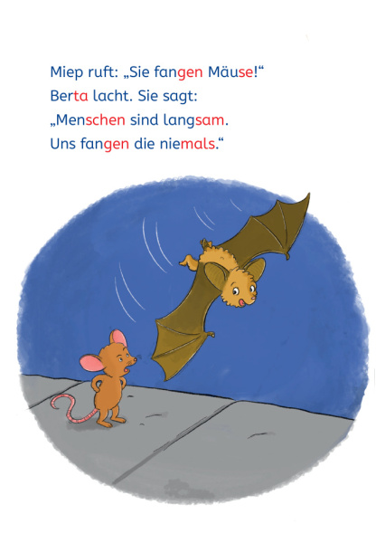 Leselöwen 1. Klasse - Fledermaus im Anflug