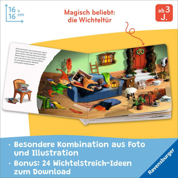 Hurra, der Wichtel ist da!