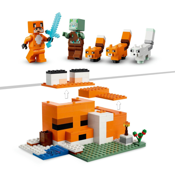 Minecraft Die Fuchs-Lodge