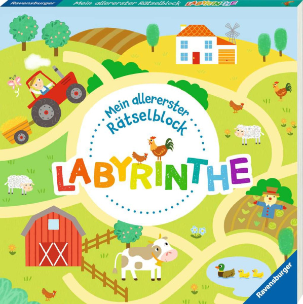 Mein allererster Rätselblock: Labyrinthe