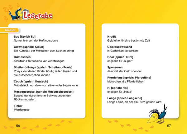 Leserabe 3. Lesestufe: Die Hufeisenbande
