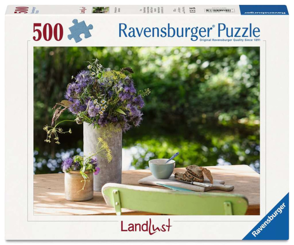 Landlust Blumengruß am Gartentisch (500 Teile)
