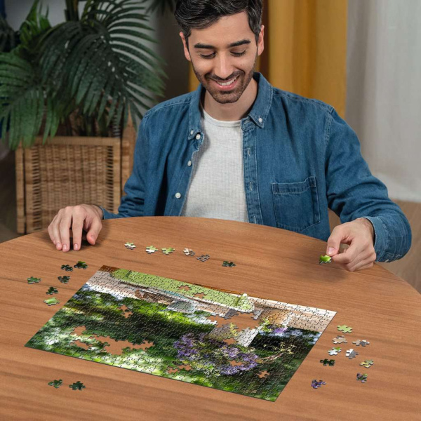 Landlust Blumengruß am Gartentisch (500 Teile)