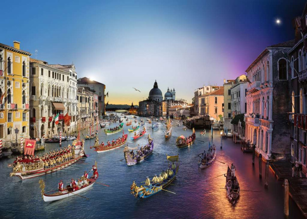 Venedig von Tag zu Nacht (1000 Teile)