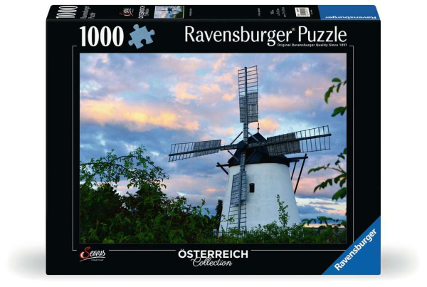 Windmühle bei Retz (1000 Teile)