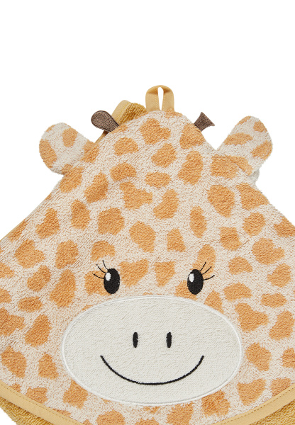 Kapuzenbadetuch Giraffe Kaya, 100 x 100 cm Kapuzenbadetuch Giraffe Kaya, 100 x 100 cm