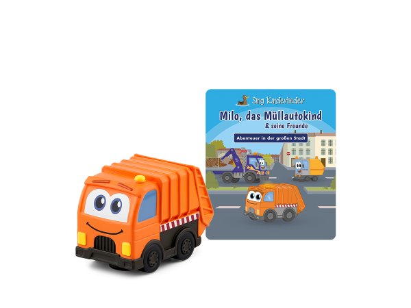 Sing Kinderlieder - Milo, das Müllauto-Kind & seine Freunde - Abenteuer in der großen Stadt