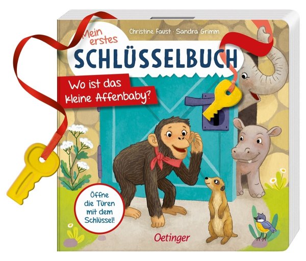 Mein erstes Schlüsselbuch - Wo ist das kleine Affenbaby?