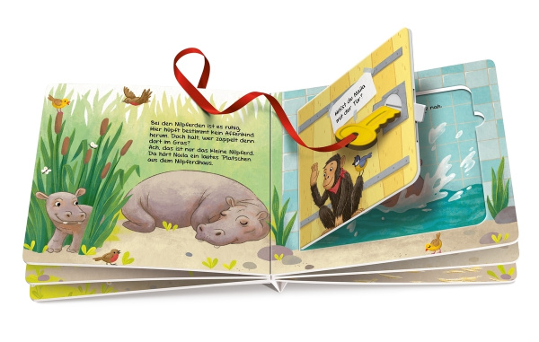 Mein erstes Schlüsselbuch - Wo ist das kleine Affenbaby?