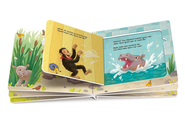 Mein erstes Schlüsselbuch - Wo ist das kleine Affenbaby?