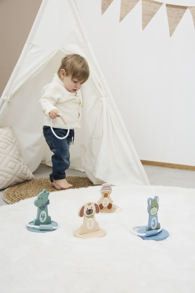 Ringwurfspiel Holz