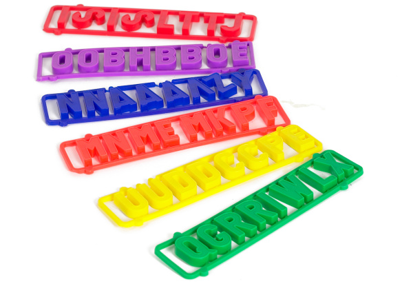 Magnet Großbuchstaben 48-teilig