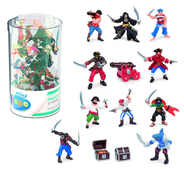 Papo Mini-Figuren Piraten & Korsaren