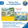 Puzzle Wieso? Weshalb? Warum? Saurier und ihre Lebensräume (2 x 24 Teile)