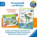 Puzzle Wieso? Weshalb? Warum? Saurier und ihre Lebensräume (2 x 24 Teile)