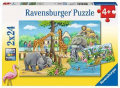 Puzzle Willkommen im Zoo (2 x 24 Teile)