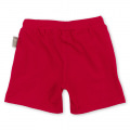 Rote Shorts mit Herzchen Patch aus der sigikid Mädchenkollektion Pink Horses Frühjahr/Sommer 2022