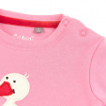 Babykleid Entchen, rosa/brombeerfarbig, sigikid Mädchenkollektion My Little Friend Herbst/Winter 2022/23