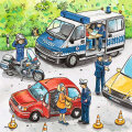 Puzzle Polizeieinsatz (3 x 49 Teile)