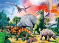 Puzzle Unter Dinosauriern (100 Teile XXL)