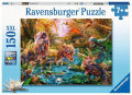 Puzzle Versammlung der Dinosaurier (150 Teile XXL)