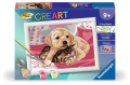 CreArt Malen nach Zahlen - Beste Freunde