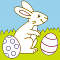 Malen nach Zahlen junior: Ostern