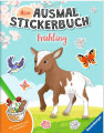 Mein Ausmalstickerbuch: Frühling
