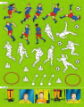 Mein Ausmalstickerbuch - Fußball