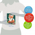 CreArt Malen nach Zahlen Blumiger Fuchs