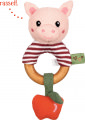 Little Wonder-Holz-Ringrassel Schwein