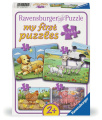 my first puzzles - Kleine Bauernhoftiere