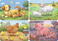 my first puzzles - Kleine Bauernhoftiere