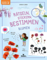 Rätseln, Stickern, Bestimmen - Blumen