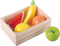 Obst in Holzkiste