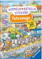 Wimmeln, Rätseln, Stickern: Fahrzeuge