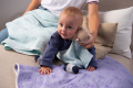 Babydecke Musselin Schlummerhase