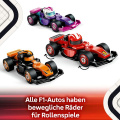 Minifigures F1 Rennwagen zum Sammeln