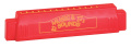 Boogie Bee Mundharmonika, 12 Noten, rot