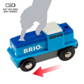 Blaue Batterie Frachtlok