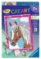 CreArt Malen nach Zahlen Hübsche Stute