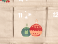 Adventskalender zum Selbstbefüllen