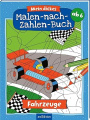 Mein dickes Malen-nach-Zahlen-Buch Fahrzeuge