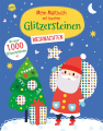 Mein Malbuch mit bunten Glitzersteine Weihnachten