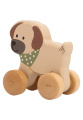 Rollspielzeug Holz Hund Lucky