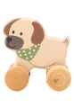 Rollspielzeug Holz Hund Lucky