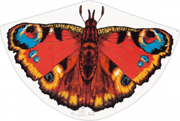 Einleinerdrachen Pfauenauge, 92x62cm