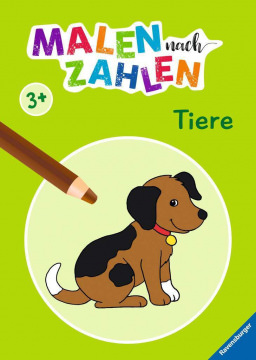 Malen nach Zahlen Tiere