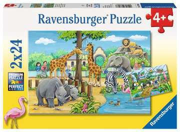 Puzzle Willkommen im Zoo (2 x 24 Teile)